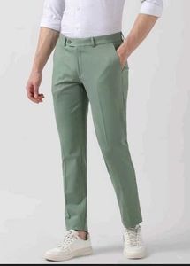 •Men's Green Formal Pant•
