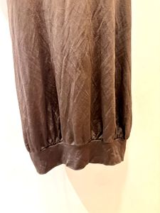 Brown Racerback Tank Top