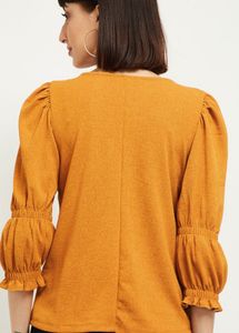 Max Mustard Yellow Top