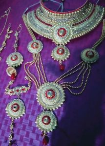 Bridal Jewellery Set (9 Items)