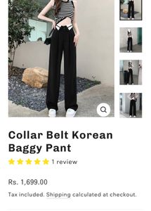 Off Duty Collar Belt  Trouser