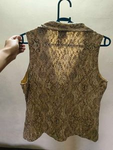 Paisley Print Top