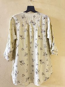 Cute Floral Printed Top