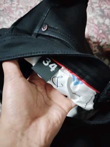 Black Mens Jeans New
