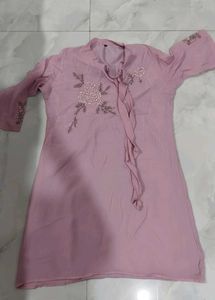Elegant Pink Kurta Set