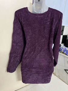 Plus Size Full Glitter One Piece Kurti