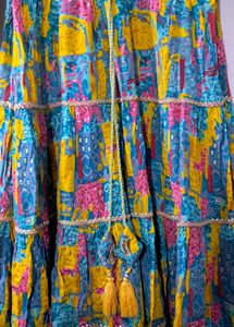Multicolor Umbrella Suit