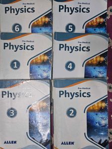 Allen Physics Pre-Medical Books (1-6)2023