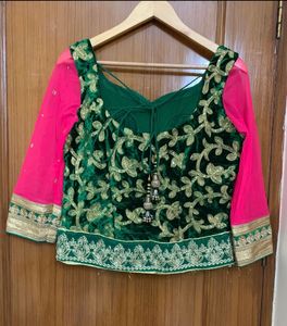 Handwork Lehenga Choli Dupatta Set