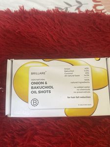Onion Bakuchiol Hair Oil Shots Pack Brillare