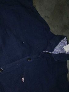 Sparkey Boys Navy Button Down Shirt