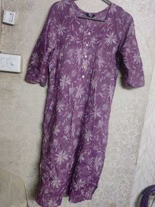 Floral Print Kurta Set