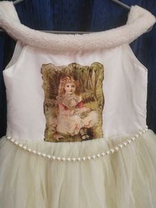 Princess Off White Gown From Foreign