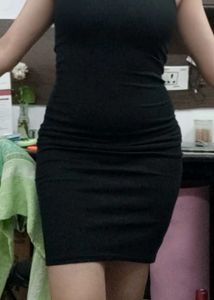 Sexy Bodycon Black Dress 👗
