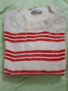 Striped Knit Sweater