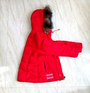 FILA Red Padded Winter Jacket