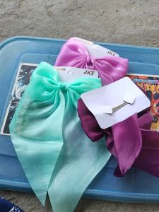 Colorful Bow Scrunchies