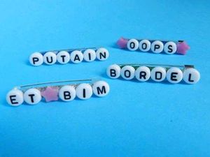 Pinteresty Aesthetic Customisable Hair Pin