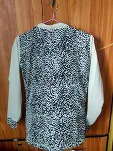 Animal Print Blouse