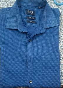 Men&#39;s Stylish Blue Shirt