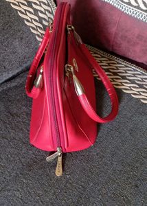 Chic Red Handbag