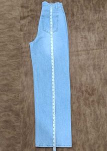 Wide Leg Light Wash Jeans