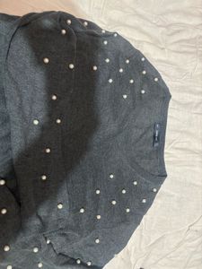 Zara Pearl Top