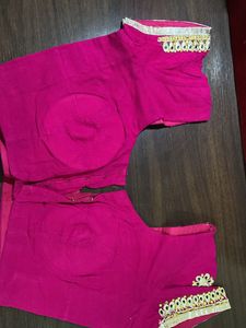 Rajasthani Rajputana Gotapatti Rani Pink Saree
