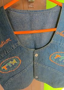 Crop Denim Jacket