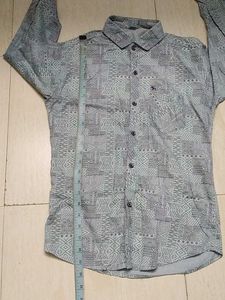 Patterned Shirt And  Formal Pant.