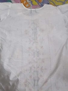 Elegant White Kurta