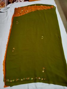 Elegant Saree with Blouse 💗
