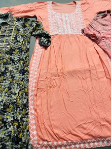 Pure Cotton Kurti Combo