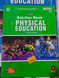 PHYSICAL EDUCATION CLASS 12 CANDID TEXTBOOK