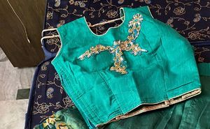 New Peacock Lehenga Choli Dupatta Semi Stitched