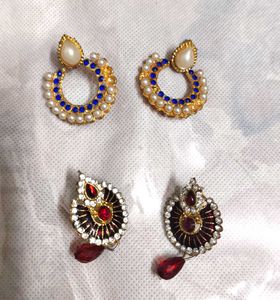 Combo of Stylish Earrings
