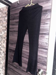Black Flared Tights