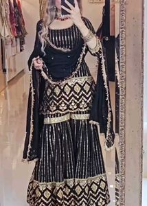New Stayle Beautiful Pakistani Garara Dress Inpote