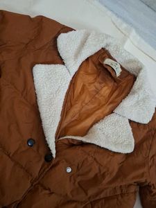 Stylish Brown Padded Jacket