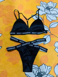 Classy Black Lingerie Set