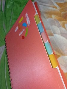 Spiral Notebook For 5 Subject