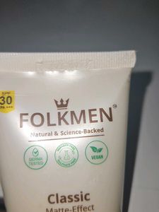 Folkmen Classic Gel Moisturizer