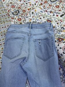 Ripped Light Wash Jeans
