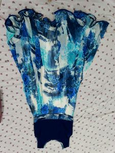 I Am Selling Ocean Printed Anarkali