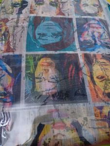 Beautiful Lenin Digital Sarees