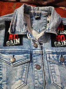 Light-Washed Denim Jacket