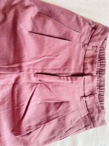 Mauve Casual Pants