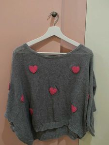 Heart sweat Top