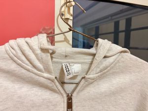 H&amp;M Grey Zip-Up Hoodie