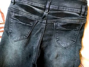 Dark Wash High Waisted Jeans